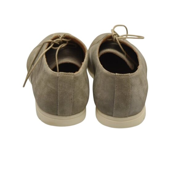 Maus & Hoffman Mens Beige Suede Oxford Shoes Size 12 - Picture 7 of 8